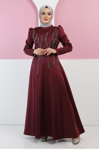 Habillé Hijab Plum 13394