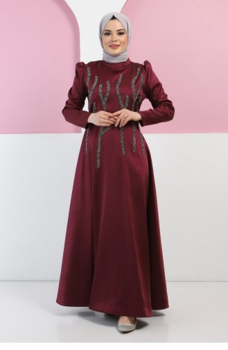 Habillé Hijab Plum 13394