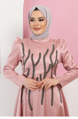 Habillé Hijab Rose Pâle 13395