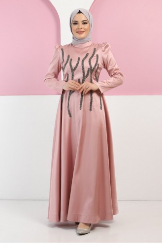 Habillé Hijab Rose Pâle 13395