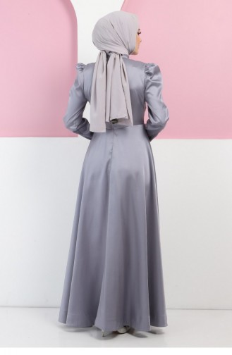 Habillé Hijab Gris 13404