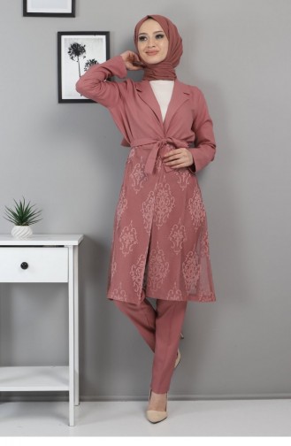 Lace Suit Dusty Rose 9331 13504