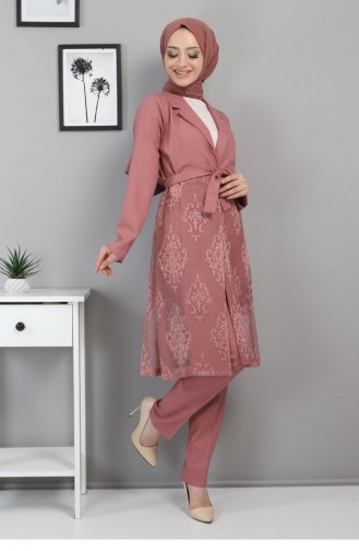 Lace Suit Dusty Rose 9331 13504