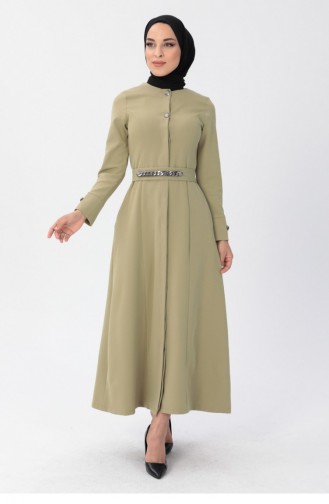 Grün Abayas 13542