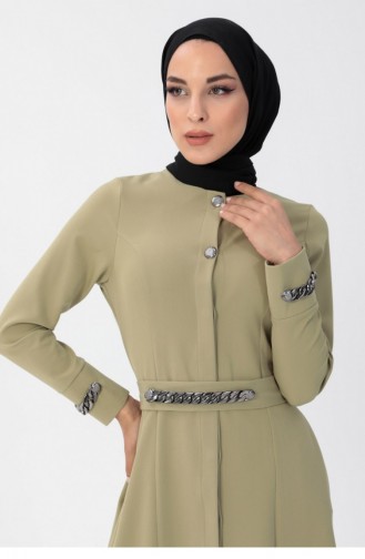 Grün Abayas 13542