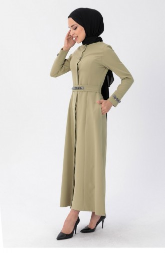 Grün Abayas 13542