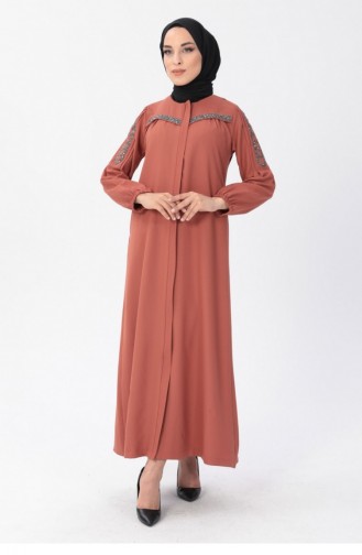 Salmon Abaya 13569