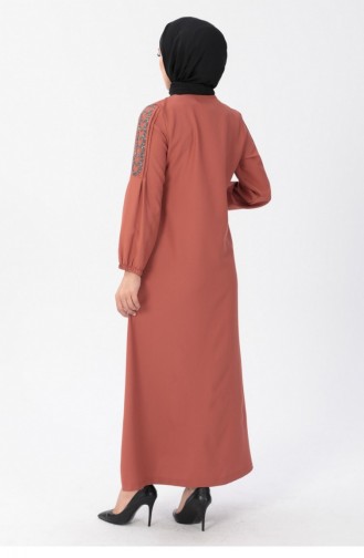 Salmon Abaya 13569