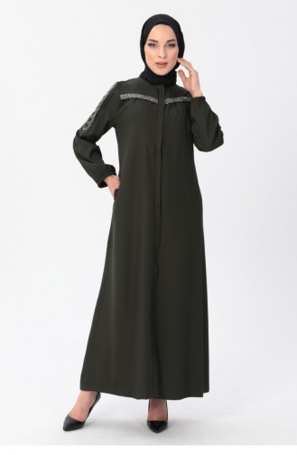 Khaki Abayas 13571