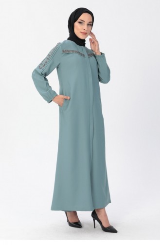 Mint Green Abaya 13573