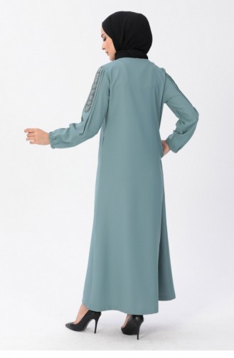 Mint Green Abaya 13573