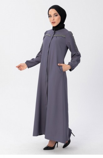 Anthrazit Abayas 13574