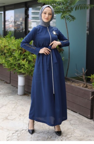 Indigo Abaya 13640