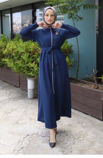 Indigo Abaya 13640