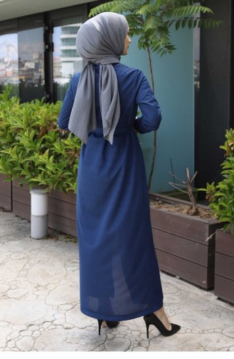 Indigo Abaya 13640