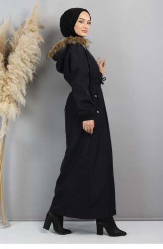 Manteau Bleu Marine 13698
