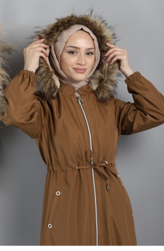 Tan Winter Coat 13699