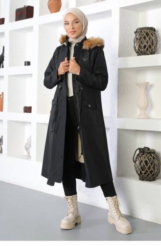 Black Winter Coat 13806