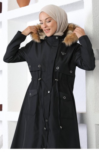 Black Winter Coat 13806