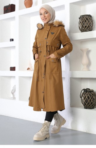 Tan Winter Coat 13807