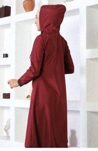 Claret Red Trenchcoat 13880