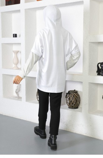 White Sweatshirt 13900