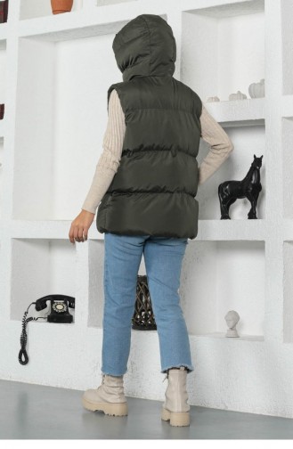 Gilet Sans Manches Khaki 13954