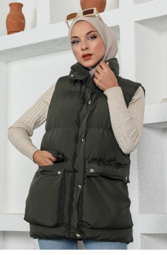 Khaki Winter Coat 13960