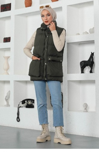 Khaki Winter Coat 13960