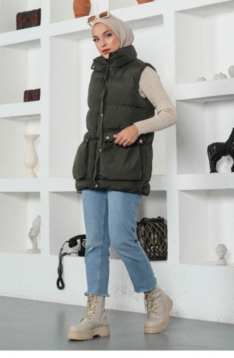 Khaki Winter Coat 13960