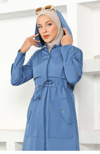 Blau Trench Coats Models 13972