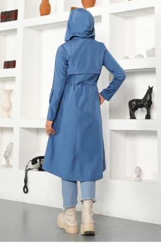 Blau Trench Coats Models 13972