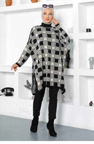 Black Poncho 13978