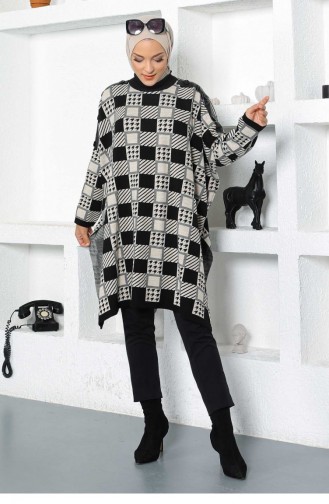 Black Poncho 13978