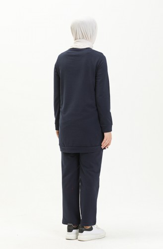 Navy Blue Tracksuit 7046-02