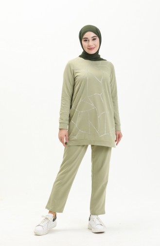 Mildew Green Tracksuit 7046-03