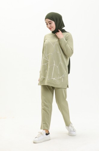 Mildew Green Tracksuit 7046-03