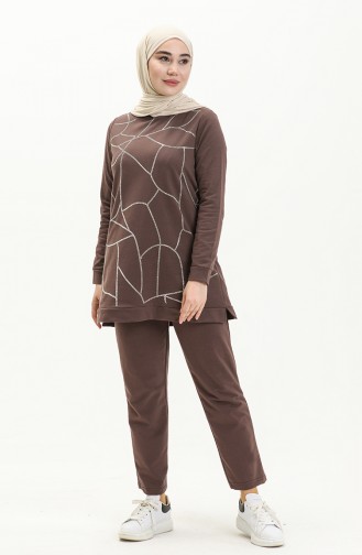 Brown Tracksuit 7046-04