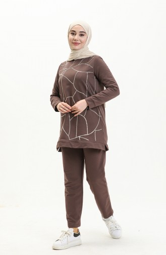 Brown Tracksuit 7046-04