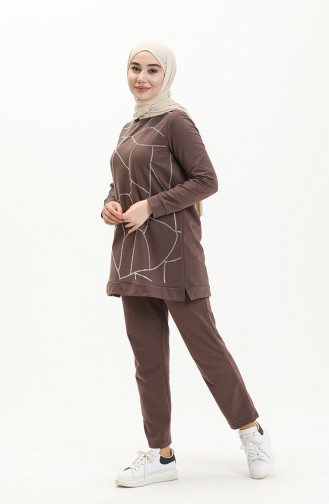 Brown Tracksuit 7046-04