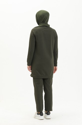 Khaki Tracksuit 7046-05