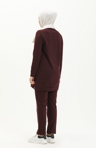 Plum Tracksuit 7046-06