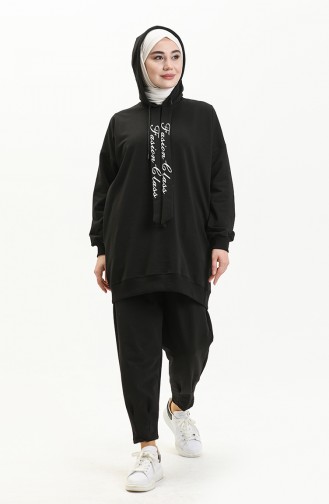 Ensemble Survêtement 6019-01 Noir 6019-01
