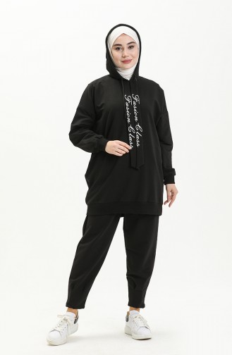 Ensemble Survêtement 6019-01 Noir 6019-01