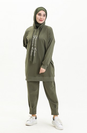 Khaki Tracksuit 6019-02