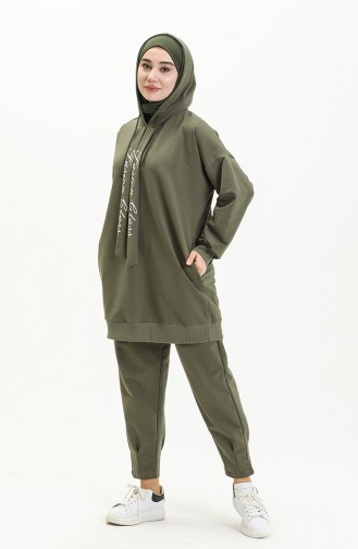 Khaki Tracksuit 6019-02