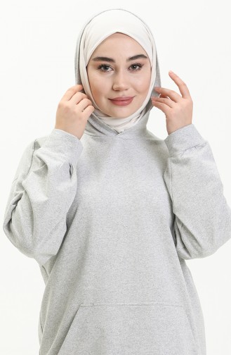 Basic Hooded Suit 23mtkm100003-03 Gray 23MTKM100003-03