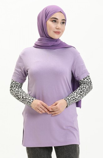 Tofisa Basic T-shirt 10806-03 Lila