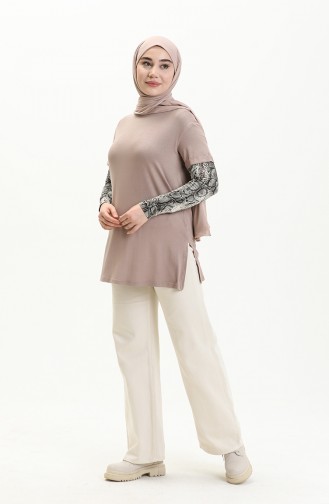 Tofisa Basic T-shirt 10806-04 Vizon