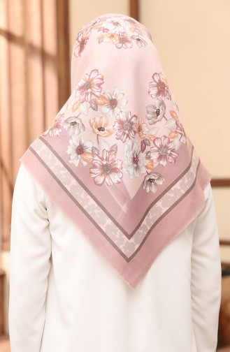 Karaca Wool Scarf 80987-03 Dusy Rose  Powder 80987-03